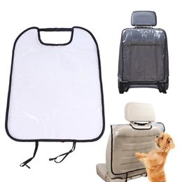 Housse de protection arrière de siège de voiture pour enfants enfants bébé Auto coussin de siège tapis de coup de pied Anti boue propre saleté décalcomanies accessoires