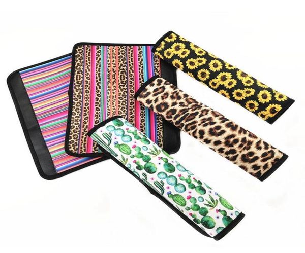 Fundas para cinturón de seguridad de coche Fundas de cinturón de seguridad de neopreno Leopard Cactus Funda para cinturón de seguridad de coche 200 piezas BBA156422232