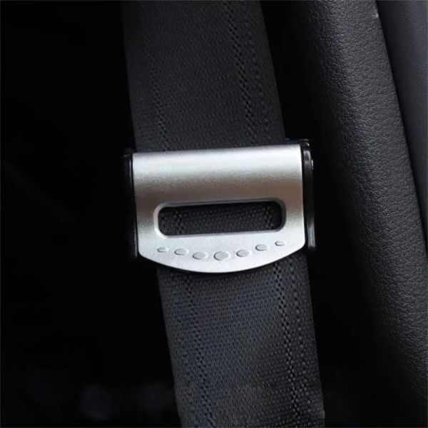 Limitador de cinturón de asiento del automóvil fácil de instalar Correo de asiento Cinturón de asiento Atentable Centro de tope de automóvil Hebilla Clip Accesorios para interiores