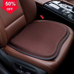 Autostoelhoes Kussen Ademende Beschermer Mat Pad Universele Antislip Ijs Zijde Honingraat Gel Auto Interieur Styling Truck SUV