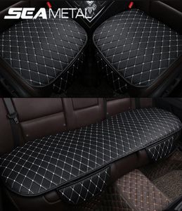 Housse de siège de voiture en cuir PU, protection de coussin souple, ensemble avant et arrière, tapis respirant, accessoires d'intérieur automobile, Covers2603534