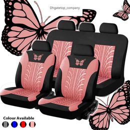 Auto-stoel Cover Set Butterfly-Pattern Universal Full Auto Styling Interior Accessories