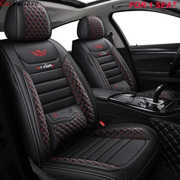Couvre-sièges d'auto 1 couverture en cuir PCS pour Zafira Tourer Astra K Insignia 2014 Meriva B Vectra C Mokka Accessoires