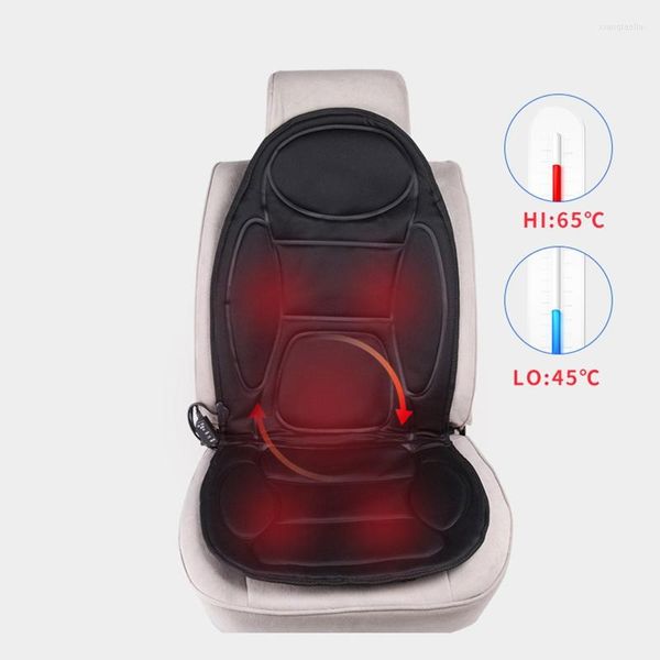 Cubiertas de asiento de automóvil 12V Cubierta climatizada Universal Auto Protector Cojín Interruptor de sincronización Calentador de calefacción eléctrica