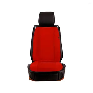Fundas para asientos de automóvil Cojín con calefacción de 12 V Tecnología innovadora Calefacción de invierno Estera de calor Suministros de cubierta (Rojo)