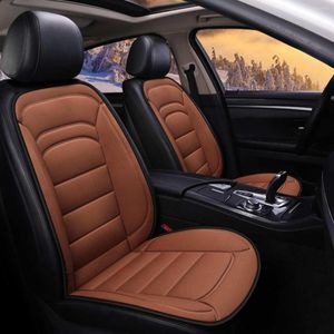 Car Seat Covers 12V Heated Cushion Universal Auto Cover Electric Heater Pad Winter Keep Warm Mat Coffee/Black/Gray