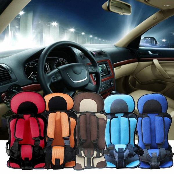 Housses de siège de voiture 2023 coton éponge réglable facile à installer à la mode doux sécurité enfants pour enfant bébé Portable transporteur accessoire