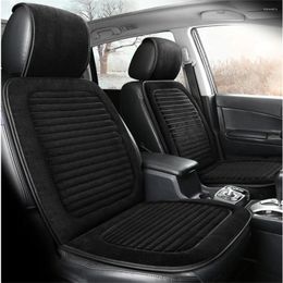Couvre le siège d'auto 2pcs Universal Front Protector Cushion Mat Pad pour Sonata Elantra Accent Tucson IX35 IX25 Mistra Mufasa