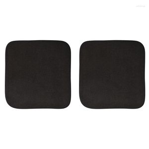 Cubiertas de asiento de automóvil 2x Cubierta de enfriamiento USB universal 4 Ventilador 3D incorporado Cojín de estera antideslizante 3 Ventilación de engranajes para la oficina en casa