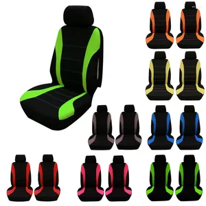 Cubiertas de asiento para el automóvil 4pcs/set de cubierta protector cómoda frontal de reposacabezas a prueba de polvo