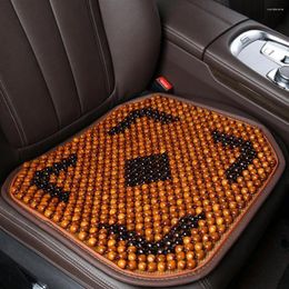 Couvre-sièges d'auto 80% vend un coussin de perle en bois avant respirant d'été pour auto