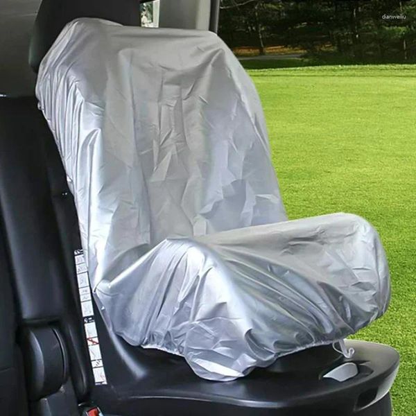 Cubiertas de asiento de coche, película de aluminio, Protector de sombrilla para niños, cubierta de aislamiento de polvo UV, herramientas de seguridad para automóviles infantiles