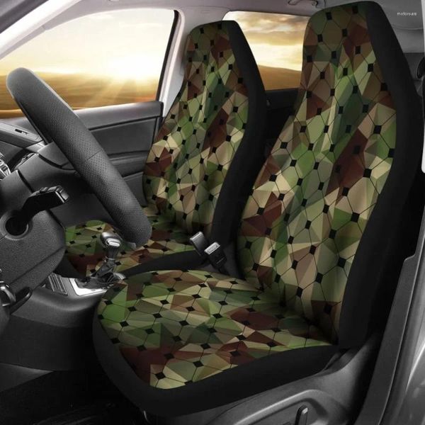 Housses de siège de voiture Army Net Cover Pack de 2 protection avant universelle