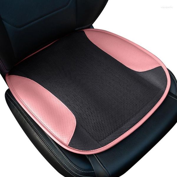 Fundas para asientos de coche, cojín transpirable, funda de refrigeración de 12V, asientos interiores universales antideslizantes para automóviles, enchufe