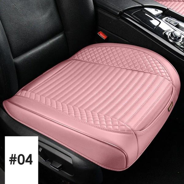 Cubiertas de asientos de automóviles transpirables PU cuero cubierta interior protector automático medio envolvente silla acolchada accesorios de camiones de camión