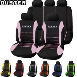 Auto -stoelbekleding Auto -stoelhoezen Universal Car Seat Cover Protection Covers for Car Interior Accessories (9 Colors) T240509