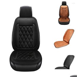 Cubiertas de asiento de coche Asiento de coche Ers 12V Calentador Calentamiento rápido Er Pad Eléctrico Calefacción Gota Entrega Automóviles Motocicletas Accesorios interiores Dhrxa