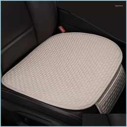 Cubiertas de asiento para el automóvil Asiento para el automóvil ER ER ER FLAX FLAX COJO CHUCHO Mobile Mob Mobile Pad Mat Drop entrega 2021 MOVILES MOTO MOTO MOTO DHJGS