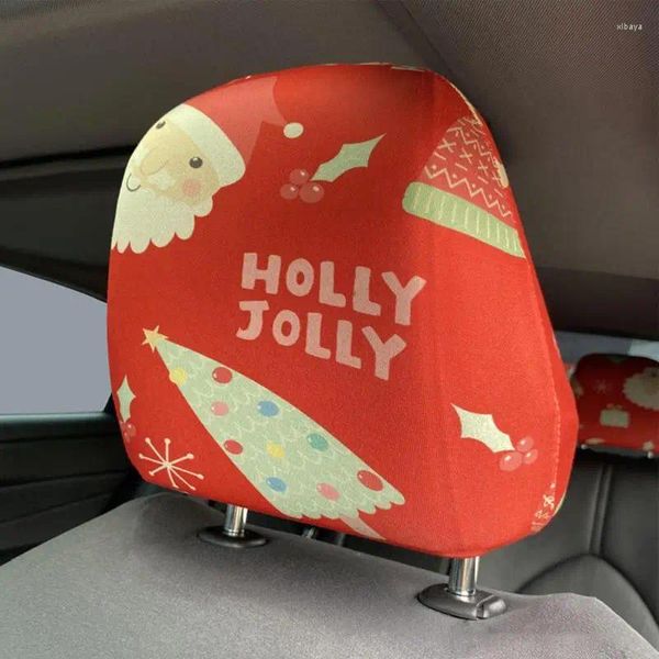 Cubiertas de asiento de automóvil Cubierta de reposacabezas de la Navidad Soporte para el cuello Auto Espuma de la memoria Soft Breatable Heavy Almohadas de almohada de almohada