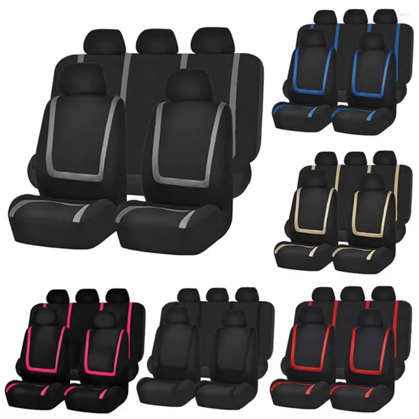 Housses de siège de voiture accessoires de couverture pour Ix35 KONA Santa Fe 2007 2008 2011 2013 Solaris Sonata 2022 Sorento Tucson Verna