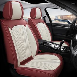 Housses de siège de voiture en cuir, pour Geely tous les modèles Emgrand GT EC7 GS GL EC8 GC9 X7 FE1 GX7 SC6 SX7 GX2, accessoires de style automobile