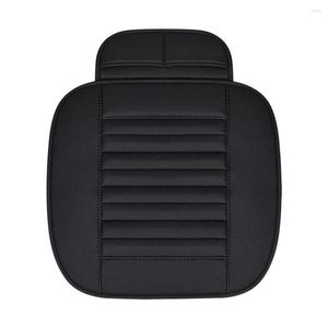 Auto -stoelhoezen Cover Protector PU Leather Universal Size Cushion voor Auto Interior Fit Truck SUV Van accessoires