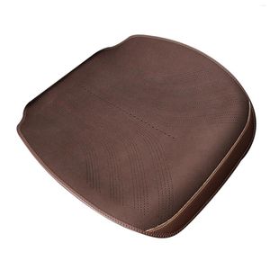 Fundas de asiento de coche, cojín, almohada para silla de oficina, almohadilla transpirable ultrafina, esterilla de refrigeración ventilada para todas las estaciones de verano