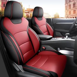 Couvertures de siège d'auto Accessoires Ajustement personnalisés de qualité supérieure en cuir spécifique pour Geely Boyue avec ensemble complet avant et arrière