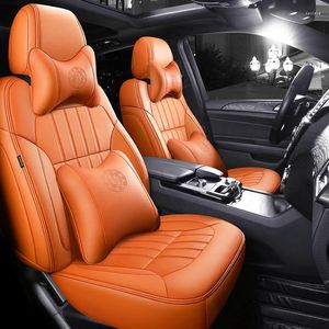 Housses de siège de voiture en cuir NAPPA personnalisées, ensemble complet pour W203 W204 W205 W211, accessoires d'intérieur étanches