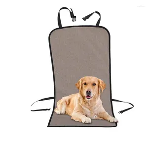 Couvre le siège d'auto Couvercle de chien imperméable Auto Auto arrière arrière Protector Tissu mobile