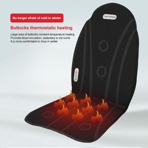 Housses de siège de voiture housse de coussin chauffant électrique tapis de Massage chauffant plus chaud accessoires de sécurité domestique d'hiver