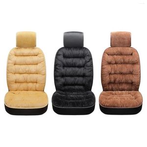 Couvertures de siège d'auto Ers Cushion Winter Warm ajustement pour accessoires arrière arrière arrière arrière Drop-Drop Livraison automobiles moto