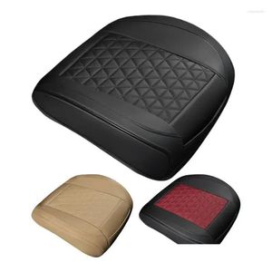 Housses de siège de voiture Ers Front Soft Mobiles Protecteur Accessoires Seater Chaise Pad Mat pour Voyage Camper Drop Livraison Automobiles Motorcyc Otvwt