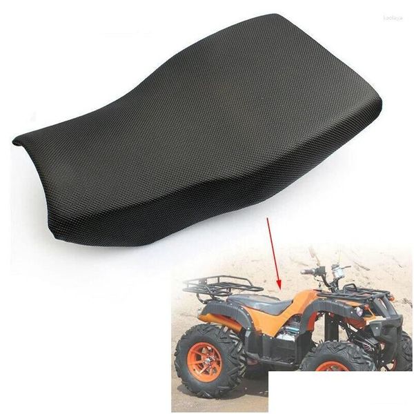 Housses de siège de voiture Ers Moto Atv Double Mousse Éponge Coussin Pour Quad Hors Route Vélo 110-125Cc Livraison Directe Automobiles Motos I Othza