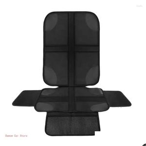 Housses de siège de voiture Ers Protecteur antidérapant pour sièges en cuir avec poches de rangement Coussin bébé Livraison directe Automobiles Motos Intérieur Dhtel