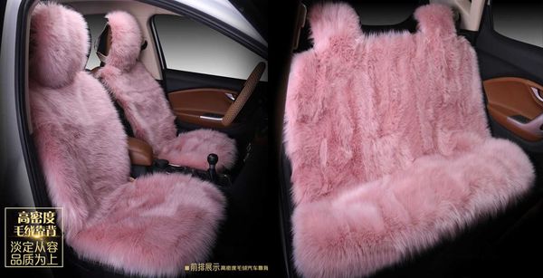 Fundas para Asientos de Coche Faux Sheepskin 2 5 Funda para SUV Coches y CamionesCubiertas para CochesCoche