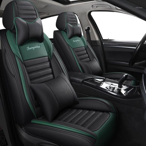 Fundas de asiento de coche FeKoFeKo cobertura completa para Infiniti FX35 QX70 QX30 Q70 QX50 ESQ Q50 todos los modelos accesorios estilo automático