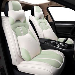 Cubiertas de asiento de automóvil Fekofeko Leather para 7 Series E38 E65 E66 E67 F01 F02 F03 F04 G11 740i 740il 745li 750il 760i Auto Styling