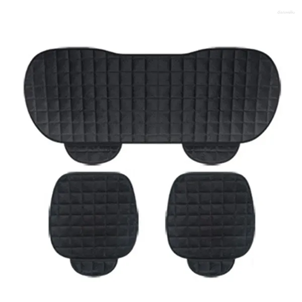 Fundas de asiento de coche aptas para camión, SUV, furgoneta, antideslizante, protector cálido para invierno, alfombrilla para mantener el Interior