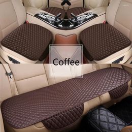 Housses de siège de voiture tapis Flash housse en cuir universelle pour Dacia Sandero Duster Logan coussin accessoires intérieurs