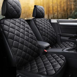 Housses de siège de voiture flocage tissu ne bouge pas coussins coussin antidérapant universel garder au chaud accessoire d'hiver pour BMX X3X5 4X20