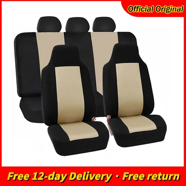 Housses de siège de voiture pour Dacia Spring, 5 pièces, coussin de protection souple, accessoires d'intérieur adaptés à la plupart des voitures