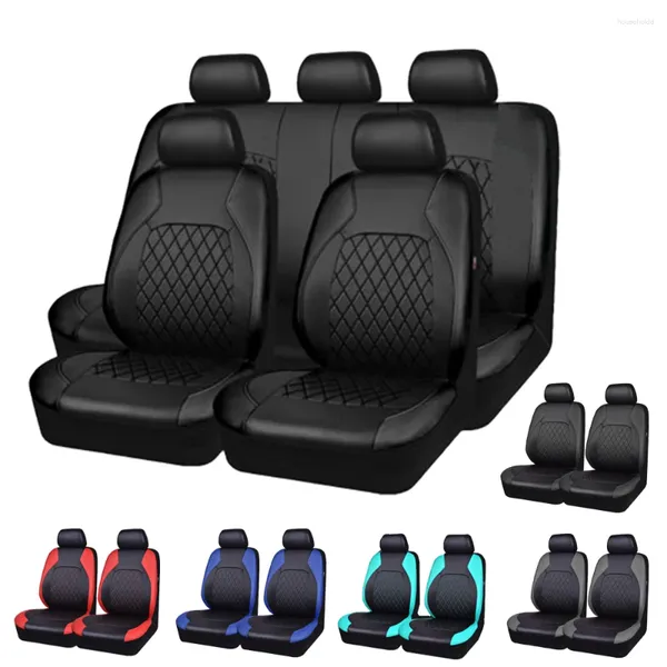 Fundas de asiento de coche para Honda Accord City Civic CRV CRZ Elysion Fit Jade Jazz Insight, accesorios de asientos de cojín de cuero PU