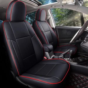 Auto Stoelhoezen Voor Toyota rav4 hoge kwaliteit leer luxe beroep Custom auto's cover High-end auto Interieur Accessories294Z