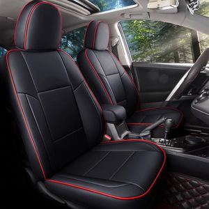 Auto Stoelhoezen Voor Toyota rav4 hoge kwaliteit lederen luxe beroep Custom auto's cover High-end auto Interieur Accessories272J