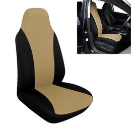 Housses de siège de voiture Four Seasons Flat Colth Protecteur intérieur Universal Fit Most Protection Styling