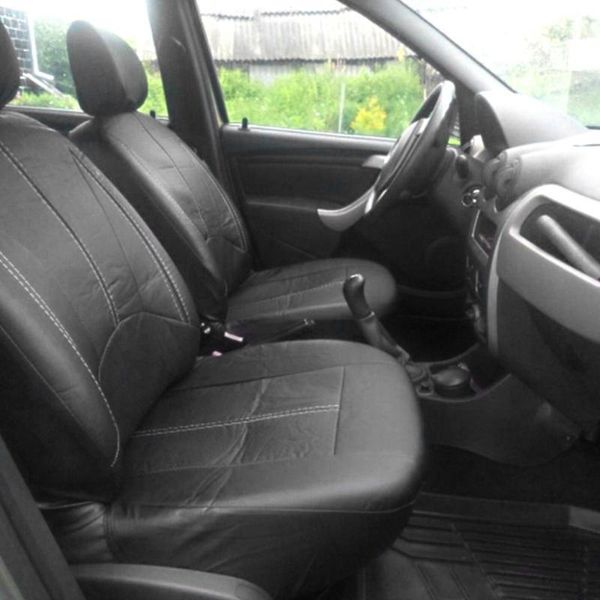 Fundas de asiento de coche Four Seasons PU cuero conveniente práctico diseño fácil de usar conjunto protector de automóvil Universal