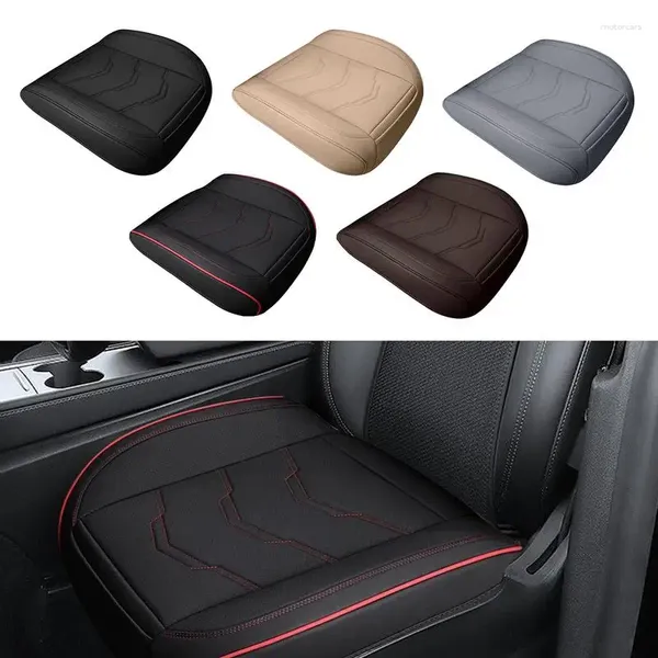 Cubiertas de asiento para el automóvil Cachón de fondo delantero cubierta transpirable con almacenamiento Automóviles Automóviles Mats Protectores