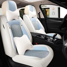 Juego completo de fundas para asientos de coche, accesorios interiores para I30 Ix35 I40 I20 Tucson Sonata ENCINO