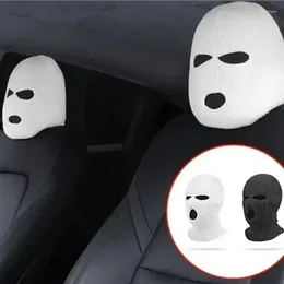 Cubiertas de asiento de automóvil Funny Ghost Protector Lavable 3hole Cubierta completa Decoración de Halloween